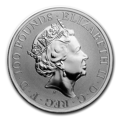 2019 Great Britain 1 oz Platinum Queen's Beasts The Unicorn (2)