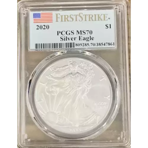 2020 $1 Silver Eagle First Strike