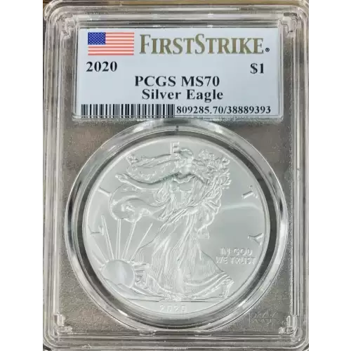 2020 $1 Silver Eagle First Strike