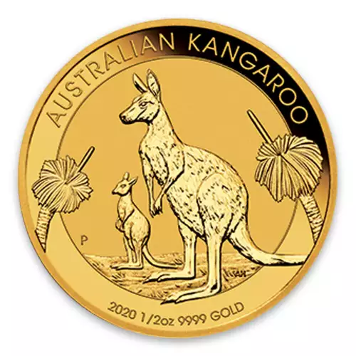 2020 1/2oz Australian Perth Mint Gold Kangaroo (2)