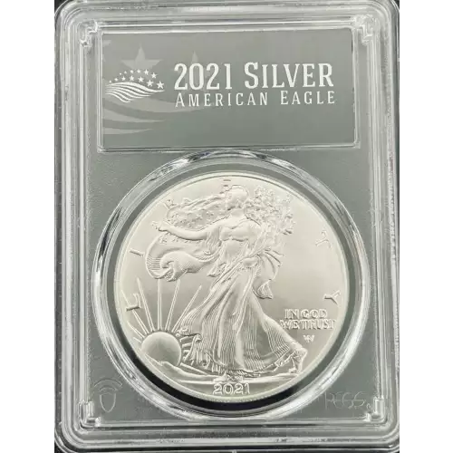2021 $1 Silver Eagle - Type 2 First Day of Issue
