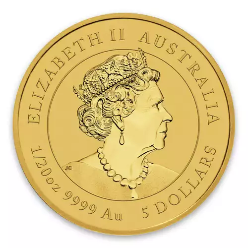 2021 1/20 oz Australian Gold Lunar Series: Year of the Ox (3)