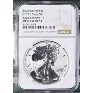 2021 S Eagle Landing T-2 Silver Design Set (2)