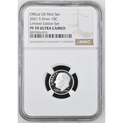 2021 S Limited Edition Set Official US Mint Set ULTRA CAMEO (2)