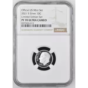2021 S Limited Edition Set Official US Mint Set ULTRA CAMEO (2)