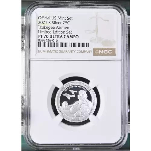 2021 S Tuskegee Airmen Limited Edition Set Official US Mint Set ULTRA CAMEO (2)