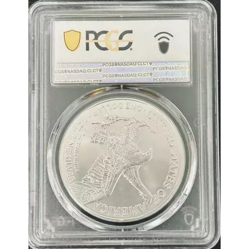 2021-(W) $1 Silver Eagle - Type 2 Struck at West Point First Day of Issue (2)