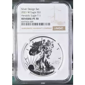 2021 W Heraldic Eagle T-1 Silver Design Set (2)