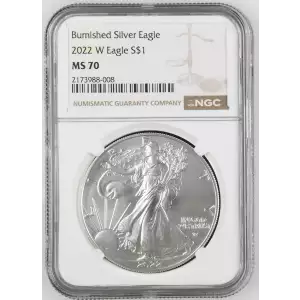 2022 W Burnished Silver Eagle (2)