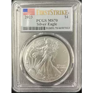 2023 $1 Silver Eagle First Strike (2)