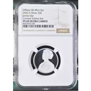 2023 S Jovita Idar Limited Edition Set Official US Mint Set ULTRA CAMEO (2)