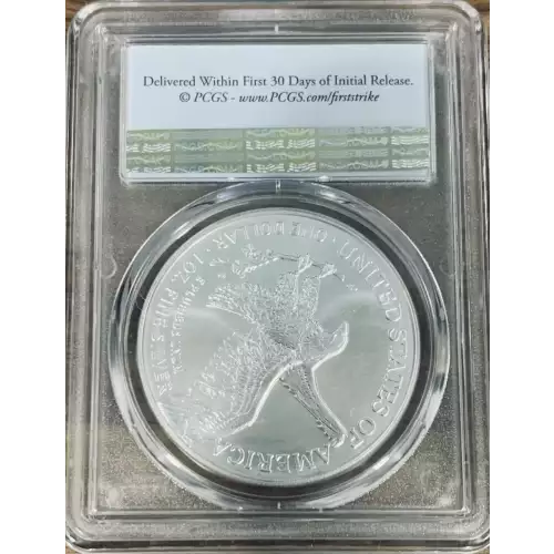 2023-(W) $1 Silver Eagle Struck at West Point First Strike