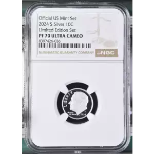 2024 S Limited Edition Set Official US Mint Set ULTRA CAMEO (2)