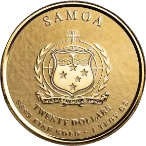 2025 1 oz Samoan - Commander Julius Caesar Gold Coin (2)