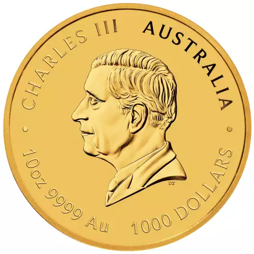 2025 10oz Australian Perth Mint Gold Lunar Series III: Year of the Snake (2)