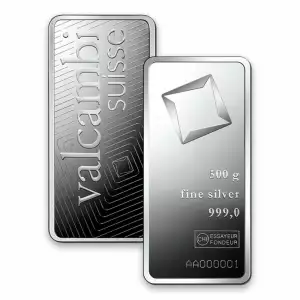 500g Valcambi Minted Silver Bar (2)