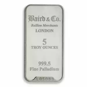 5oz Baird & Co Palladium Minted Bar (2)