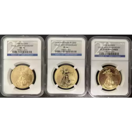 American Gold Eagle 3-Coin Set
