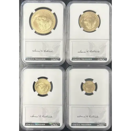 American Gold Eagle  4-Coin Set ($50, $25, $10, $5)