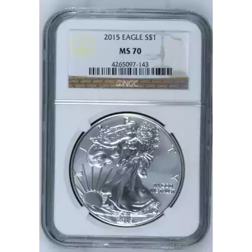 Any Year - 1oz Silver Eagle  - MS 70 - Box of 20