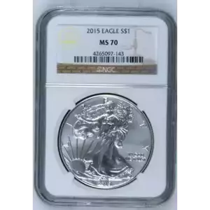 Any Year - 1oz Silver Eagle  - MS 70 - Box of 20