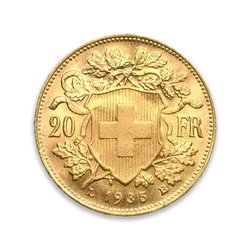 Any Year Gold Swiss 20 Franc (2)