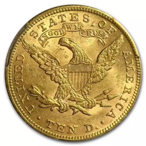 Liberty Head $10 (1838 - 1907) - PCGS - MS62 (3)