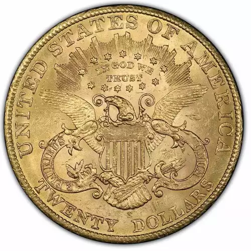 Liberty Head $20 (1849 - 1907) - MS+ (3)