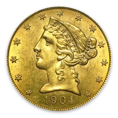 Liberty Head $5 (1839 – 1908) - AU