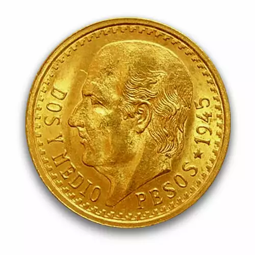 Mexico 2.5 Peso Gold Coin  (2)