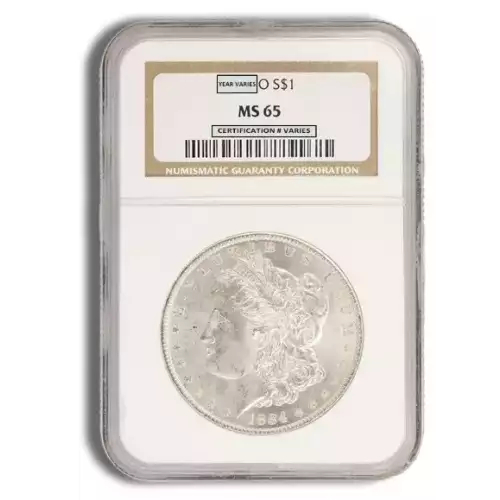 Morgan Dollar (1878-1904) - NGC - MS65