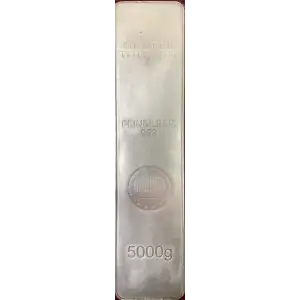 5kg Heraeus Cast Silver Bar