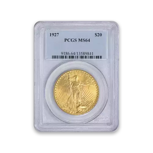 St. Gaudens $20 (1907 – 1933) - PCGS - MS64