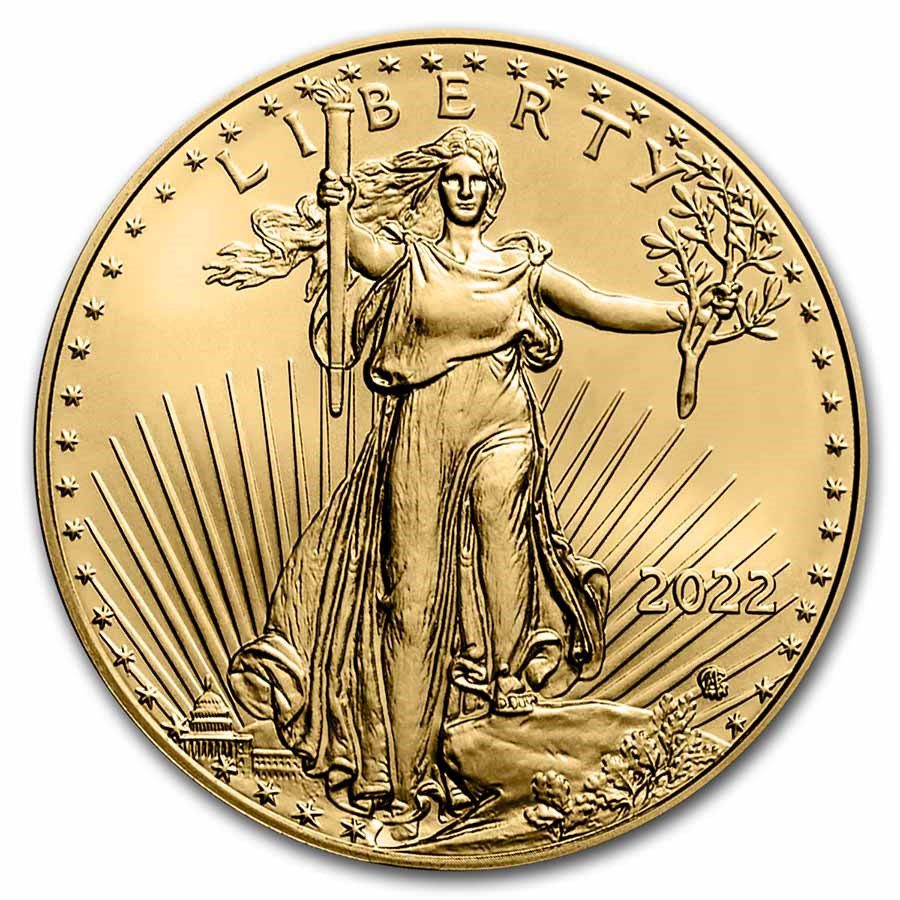 A Gold Eagle Coin
