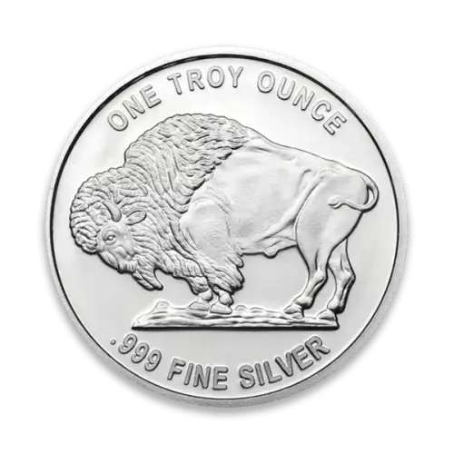 1 oz Generic Silver Round - Image 2